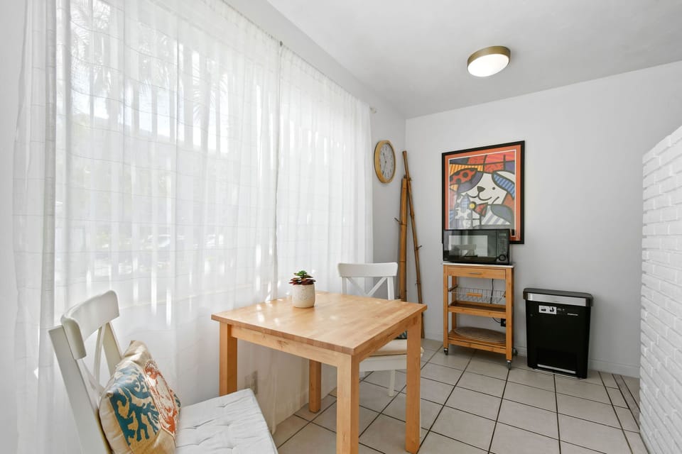 Kitchen nook.
