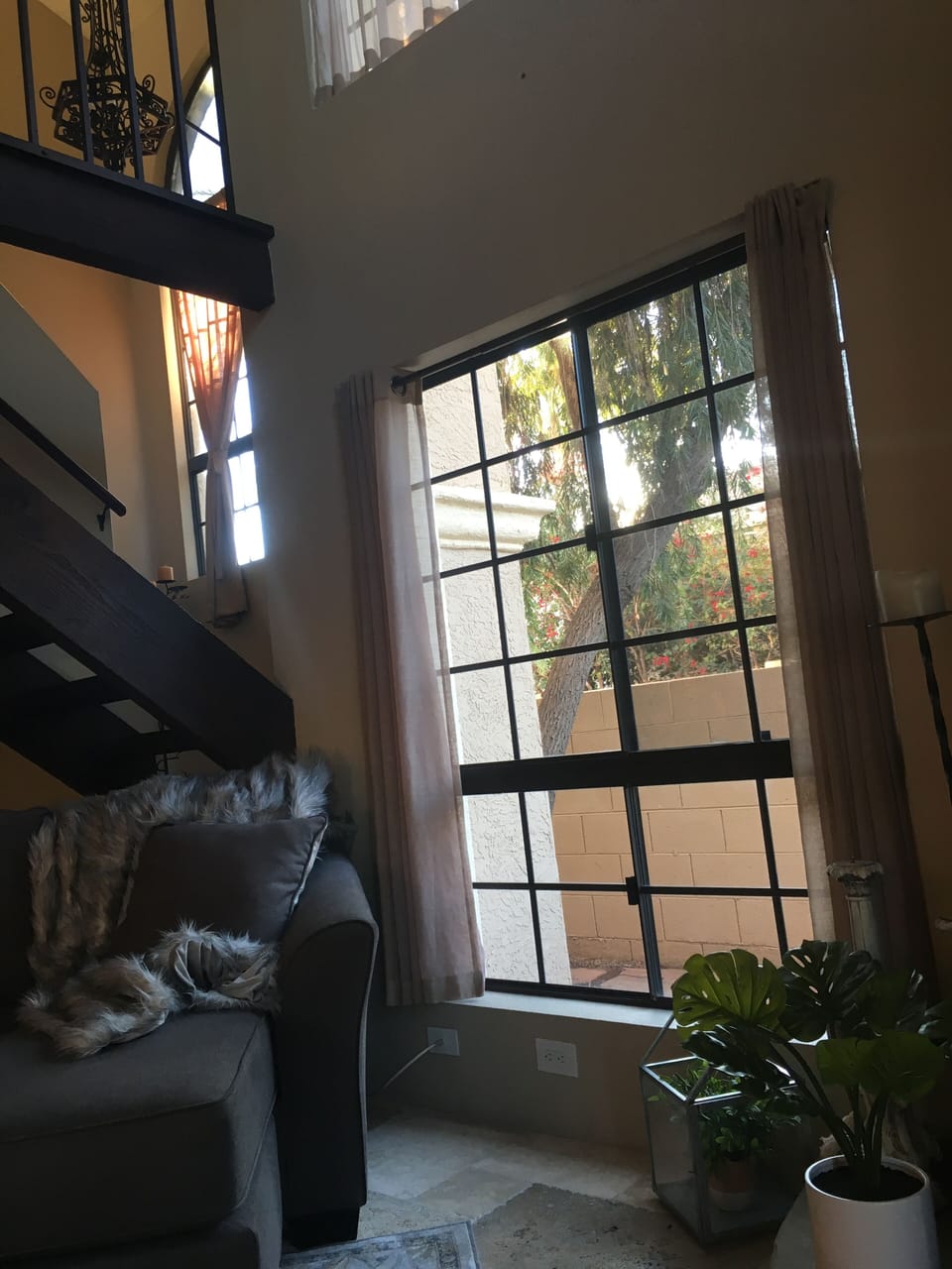 2 story windows