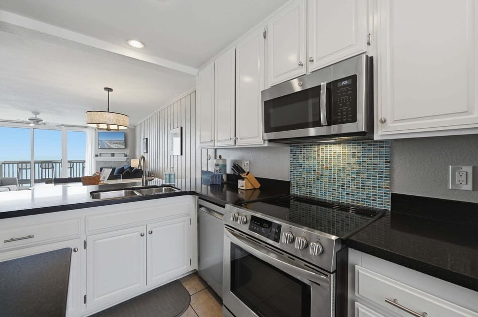 All stainless steel appliances