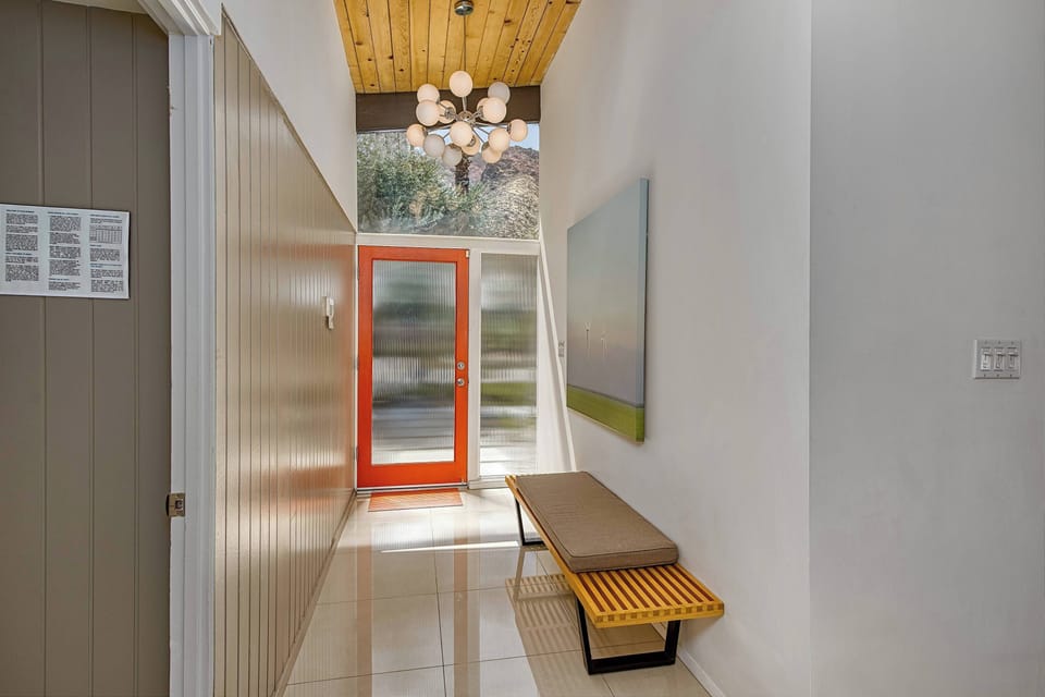 Even the foyer has great views