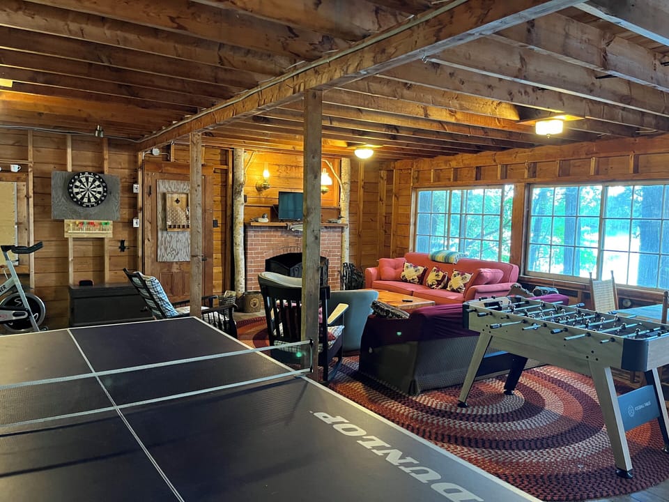 Game Room in School House
