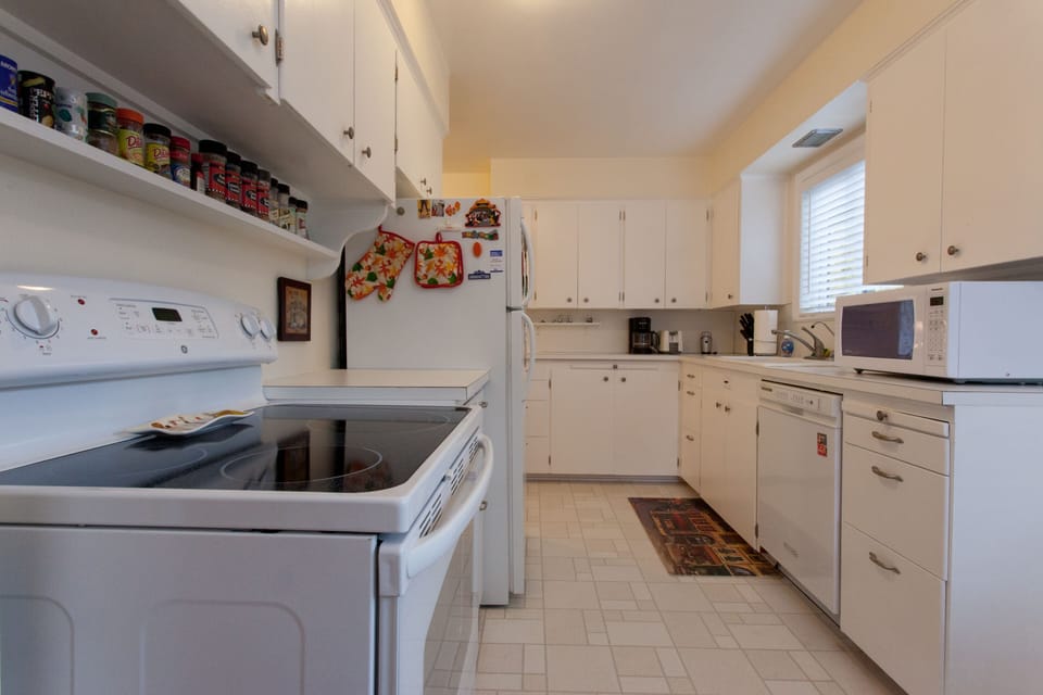 You can use the stove and microwave, to impress that special someone or yourself
