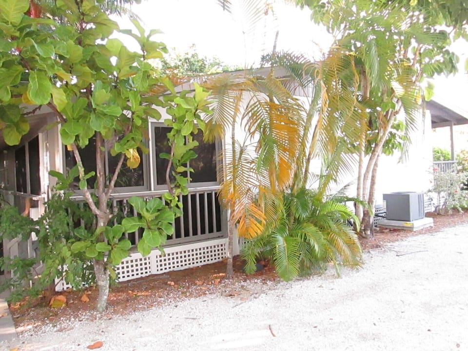Sleeping porch from the outside