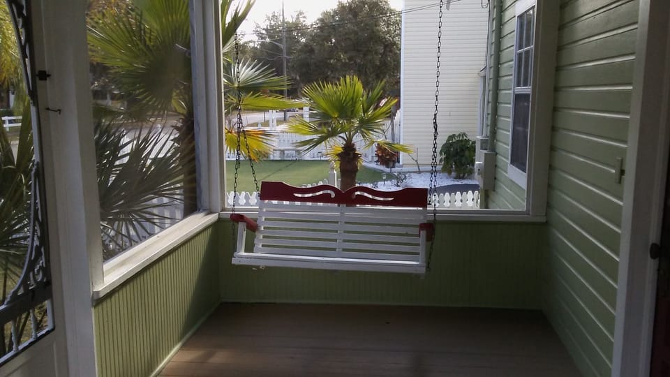 Front Porch - Charming Swing