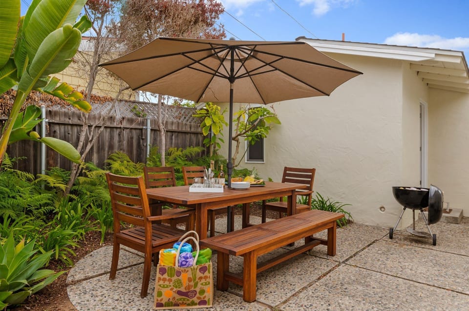 Outside patio