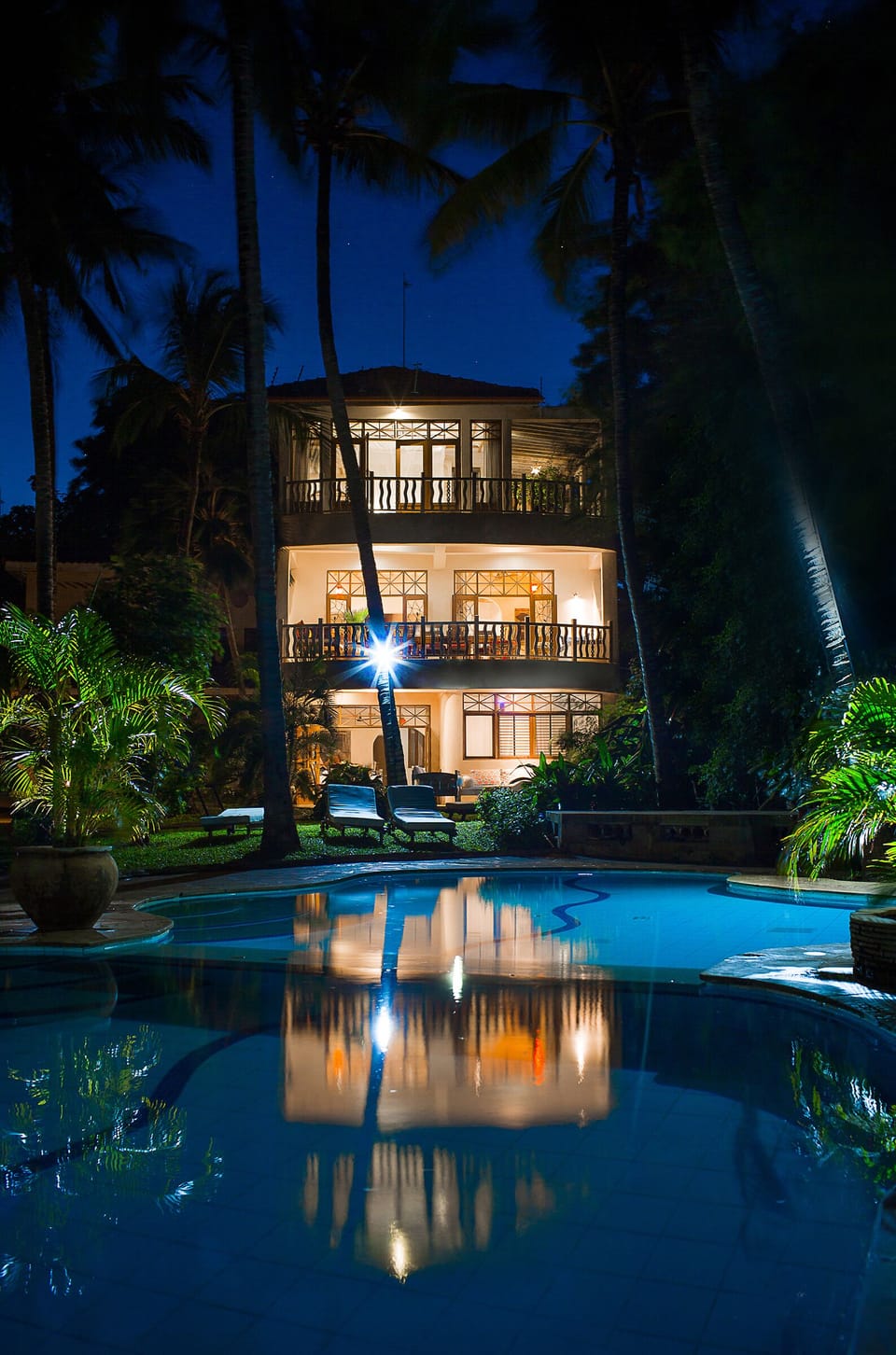 Monkey Beach House_night time