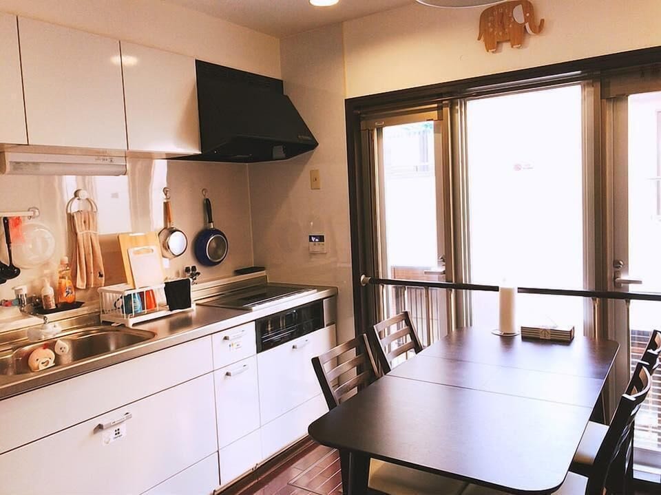 Shared fridge, microwave