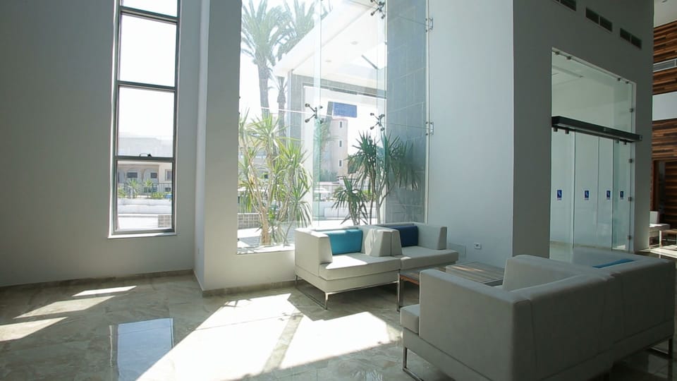 Lobby sitting area