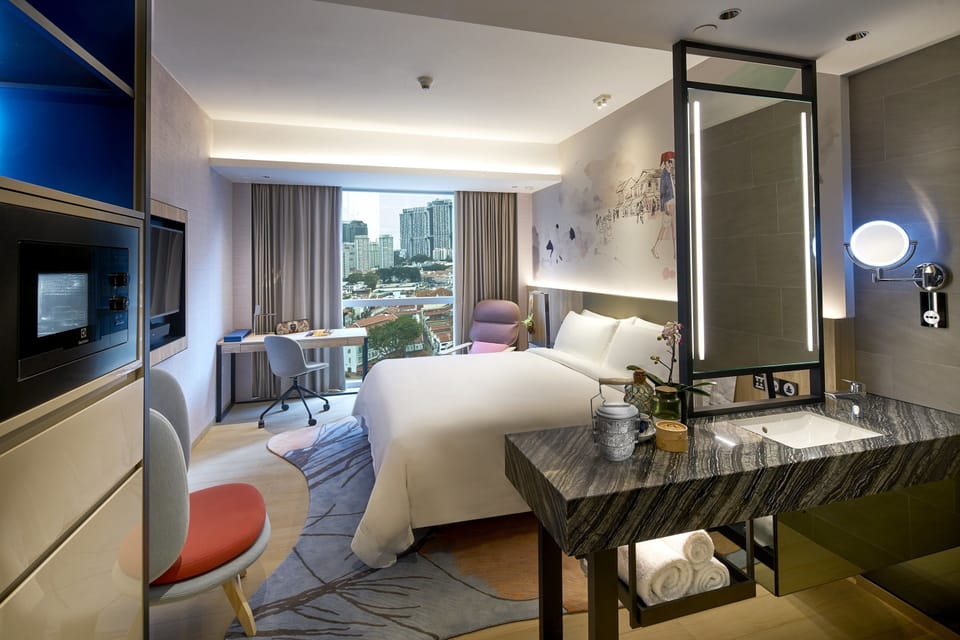 In-room safe, desk, blackout drapes, iron/ironing board