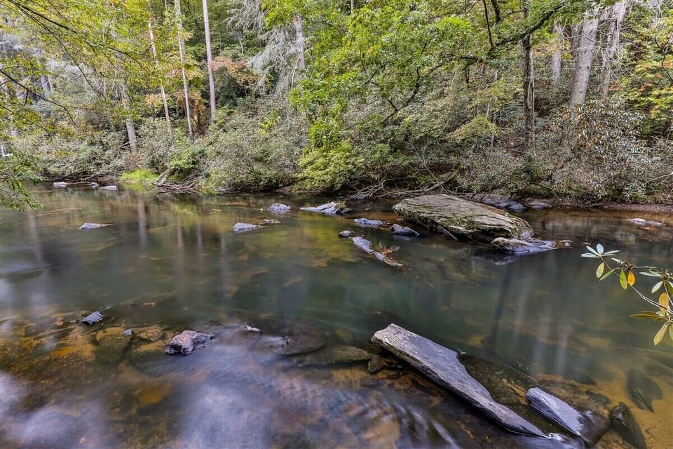 Enjoy The Sound Of The Rushing Ellijay River