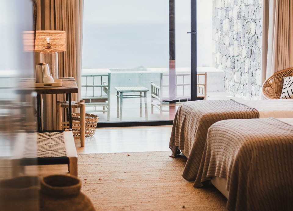 Superior Double or Twin Room, Ocean View, Sea Facing | Premium bedding, minibar, in-room safe, individually decorated