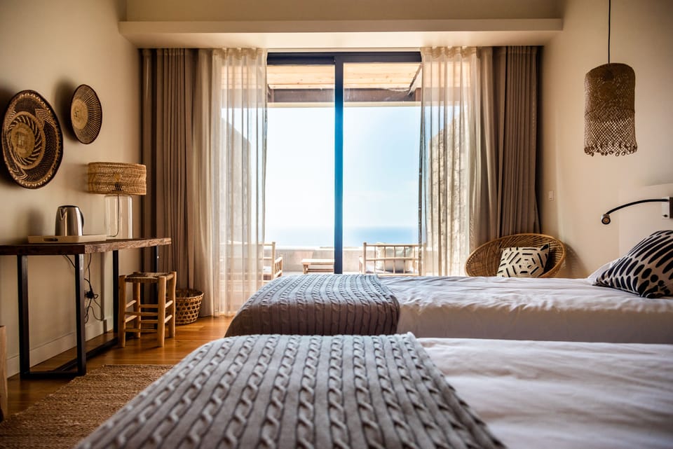 Superior Double or Twin Room, Ocean View, Sea Facing | Premium bedding, minibar, in-room safe, individually decorated