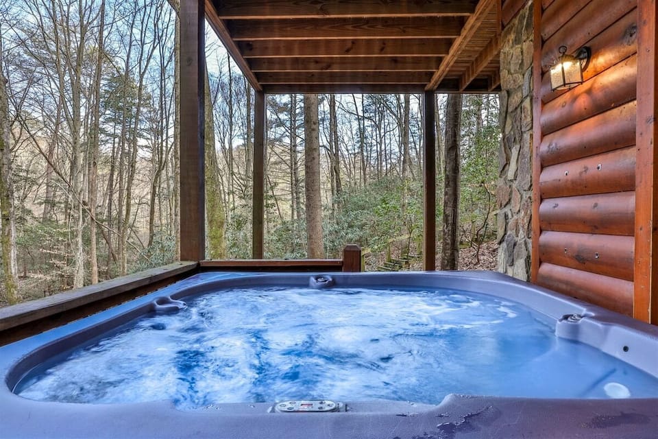 Soak Away In The Hot Tub