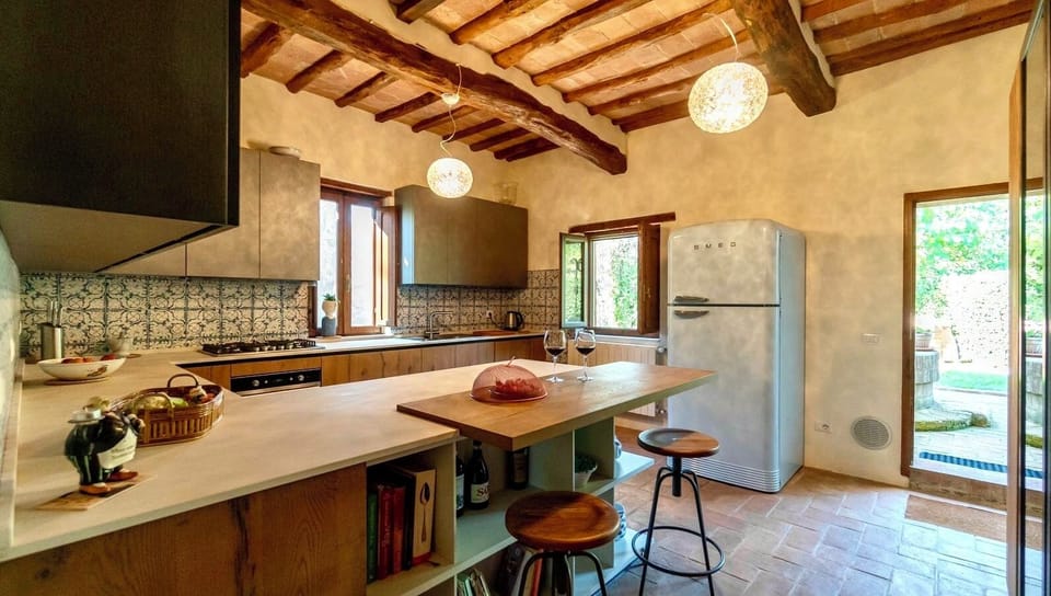 Stylish and spacious kitchen with quality fixtures and fittings.