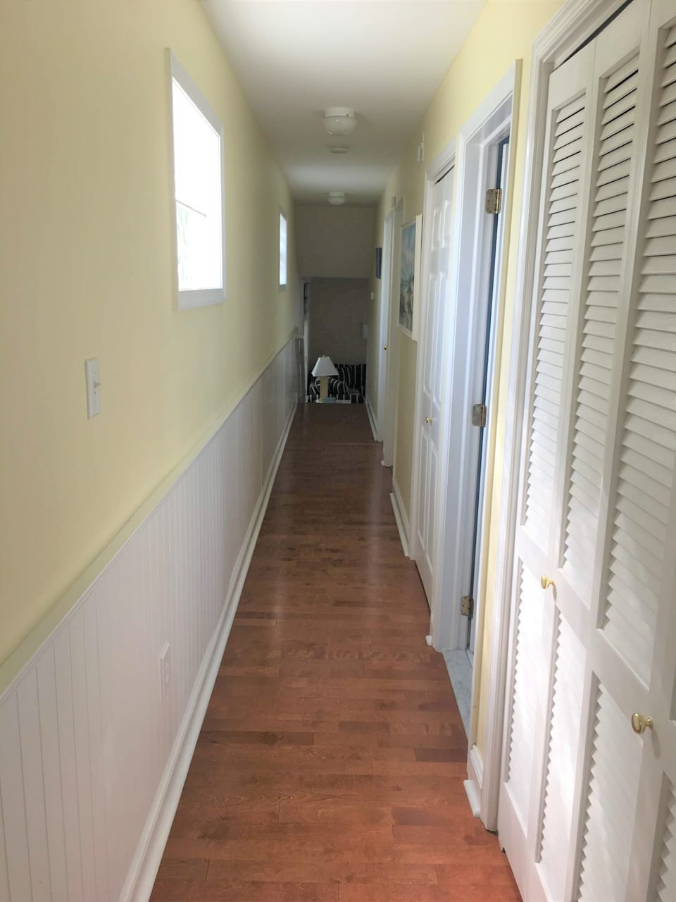 Lots of privacy - Bedrooms are separated from each other by long hallway. 