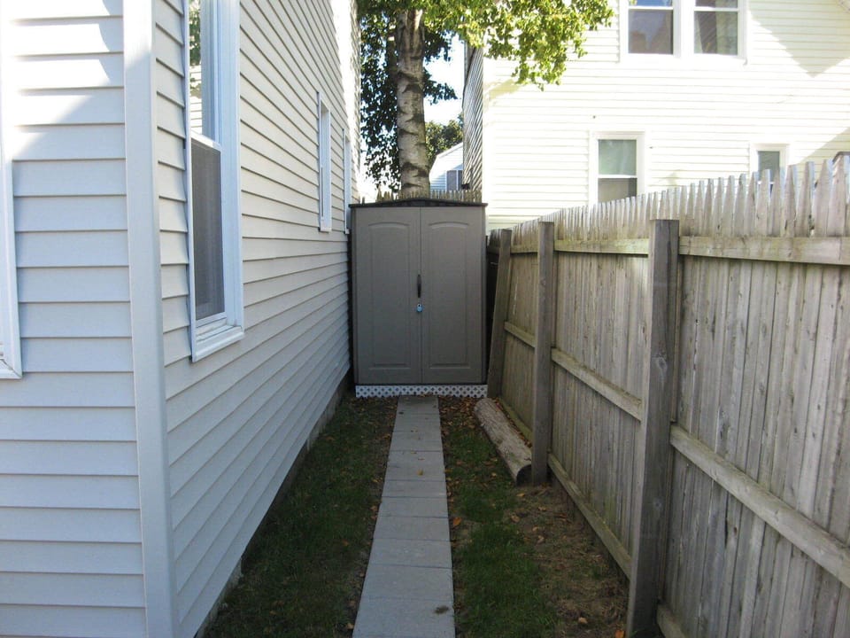 Shed for Beach Supplies