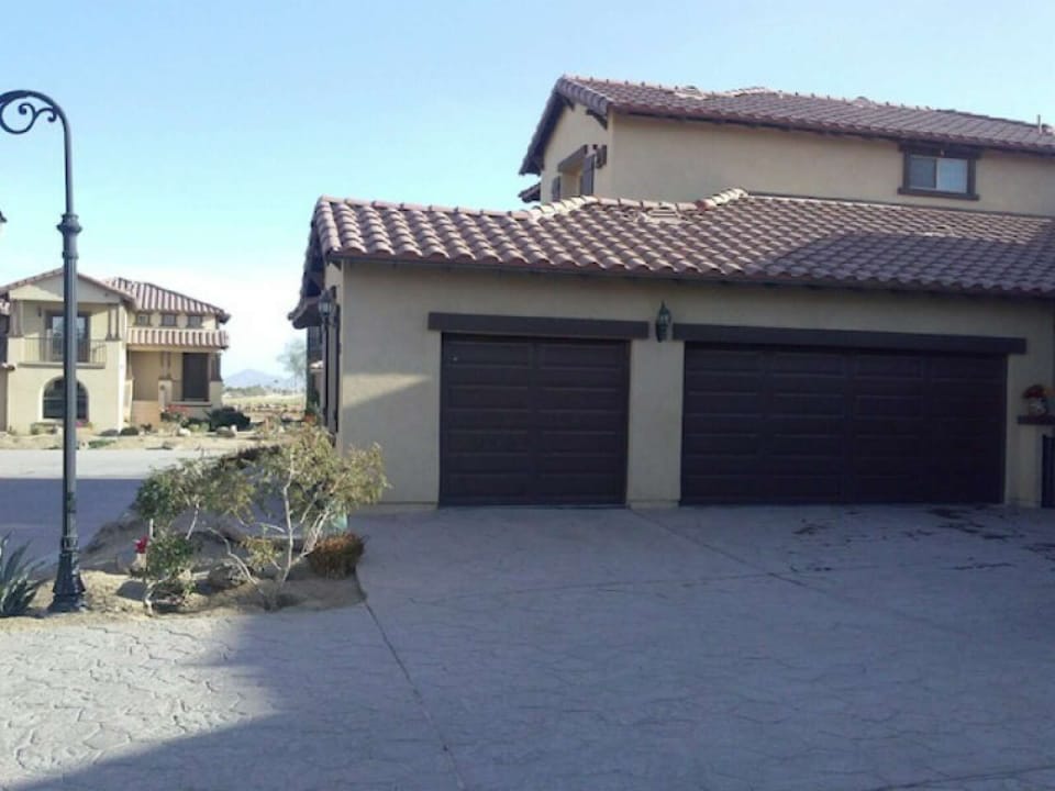 A secure two-car attached garage is available for renters to park cars and vacation toys — keeping your vehicles out of the sun and sand