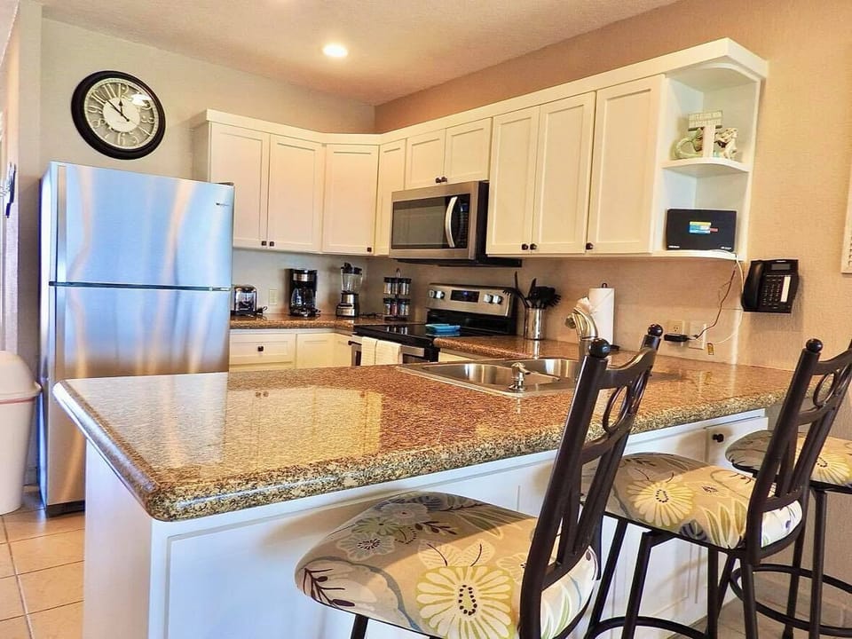 We've stocked our kitchen with every necessities we thought you may need.