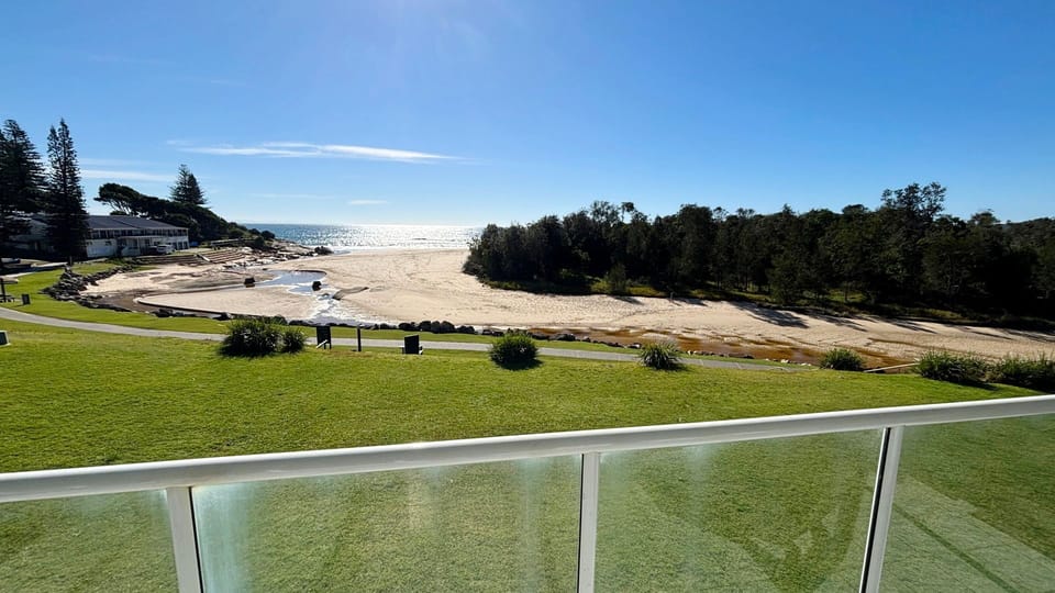 View from balcony. 