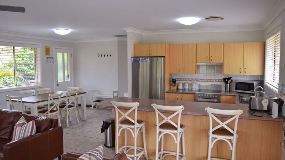 Kitchen and dining area.