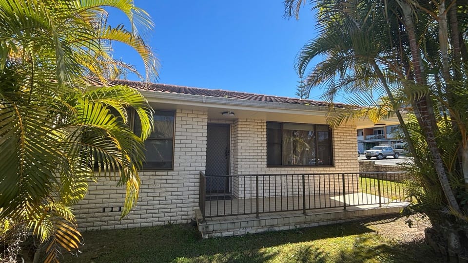 External view of the property. 