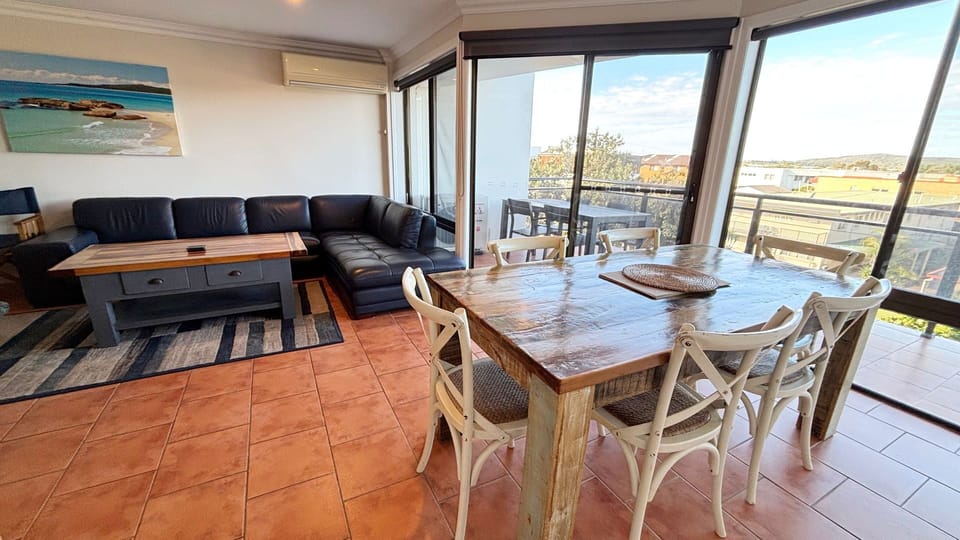 Dining and living area.