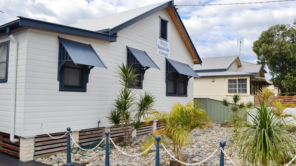 External view of the property.