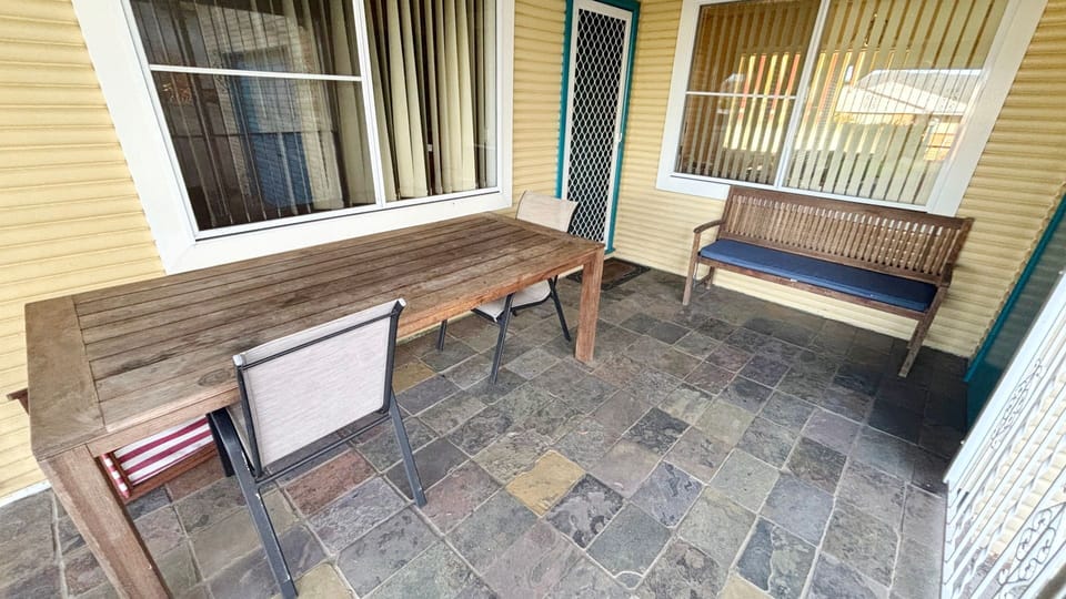 Front verandah. 