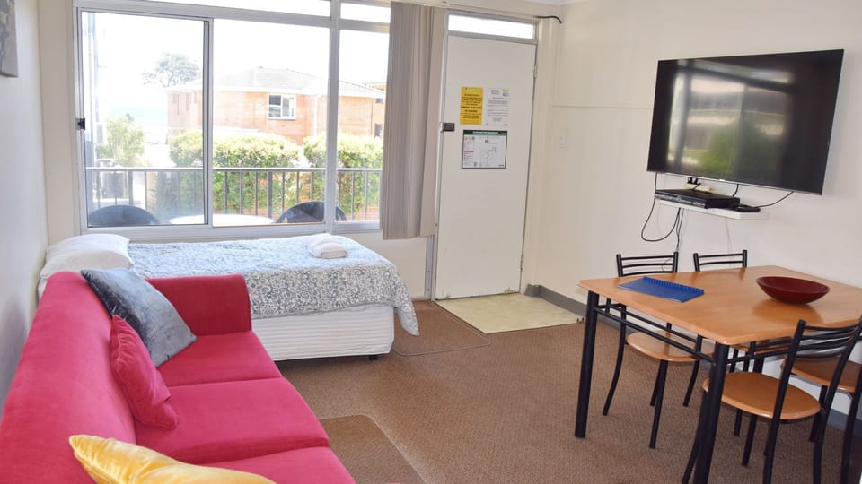 Living and dining area.