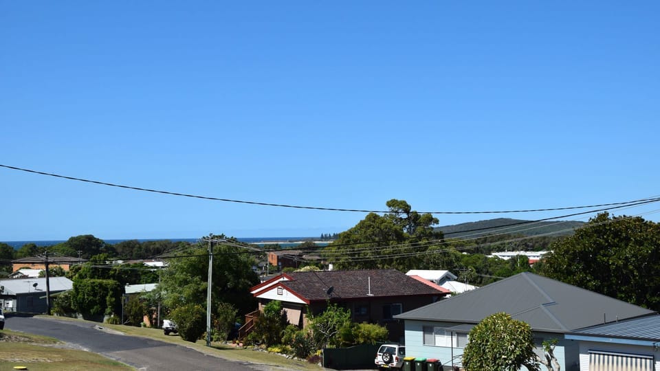 View from front balcony.