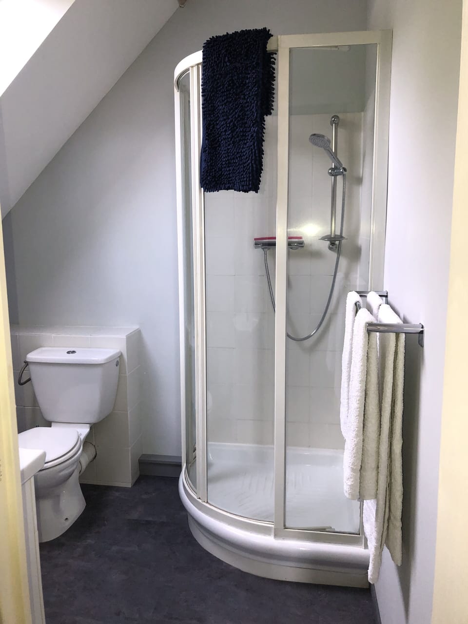 Shower and WC
