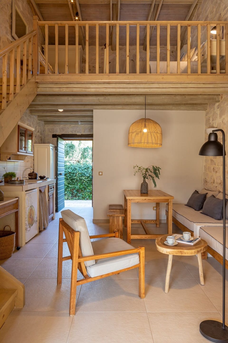 Superior Studio, Garden View | Living area | Flat-screen TV