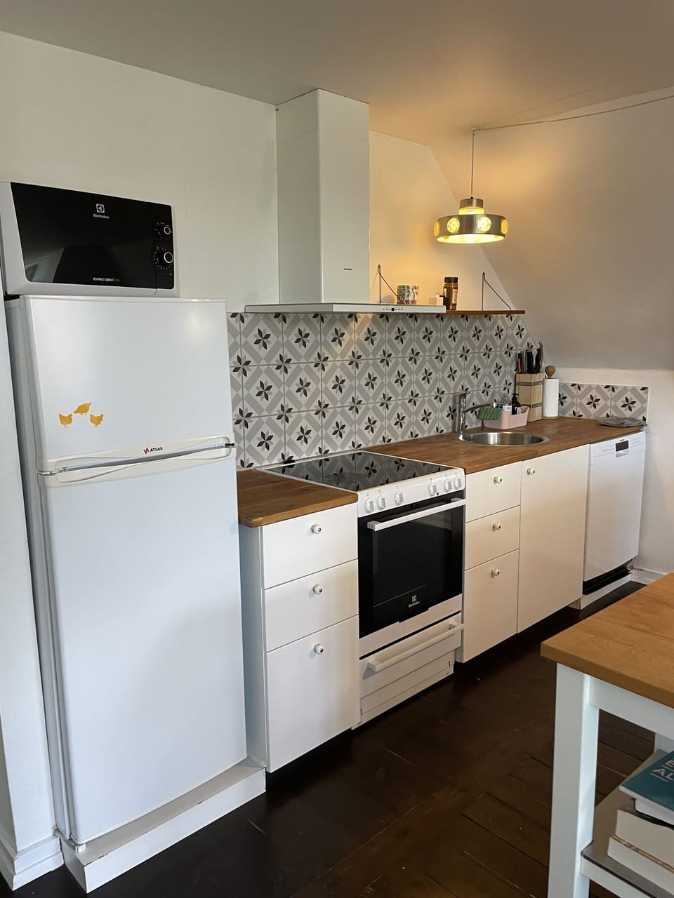 Family Apartment | Private kitchen | Shared fridge
