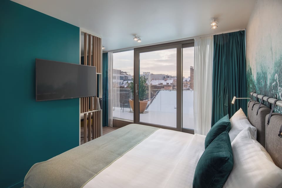 Memory foam beds, minibar, in-room safe, individually decorated