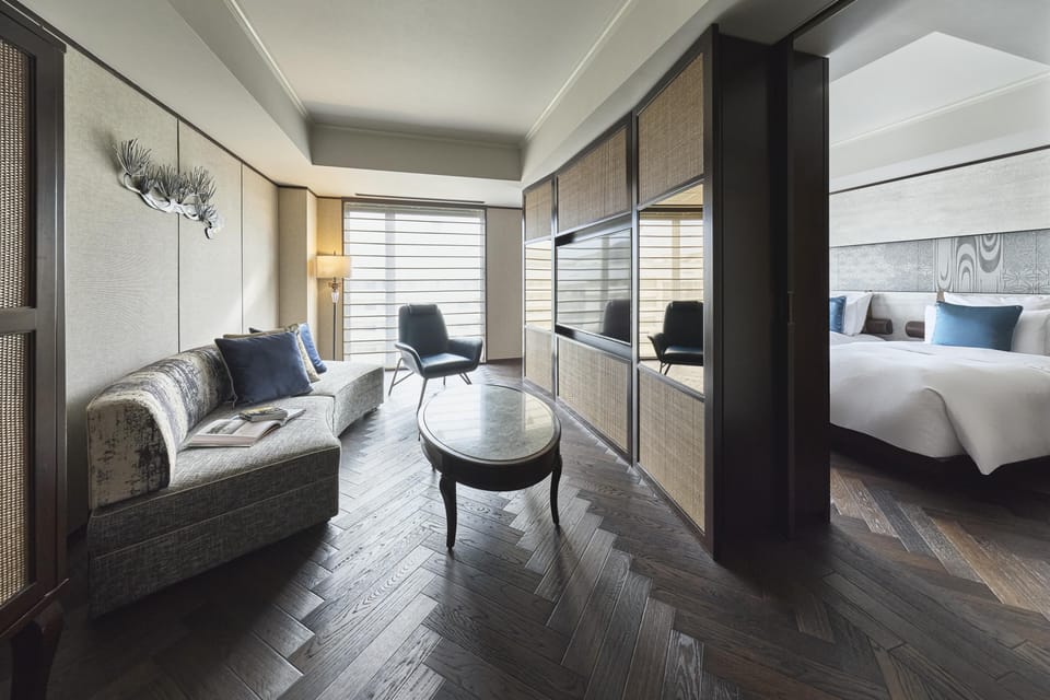 Suite Twin, Non Smoking | Living area | 55-inch LCD TV with digital channels, TV