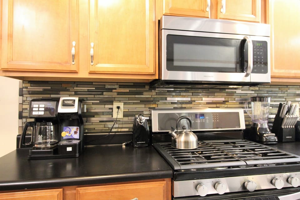 Fully equipped kitchen