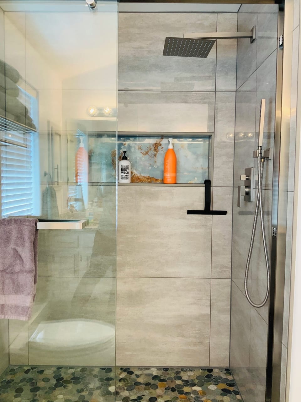 Master bathroom shower