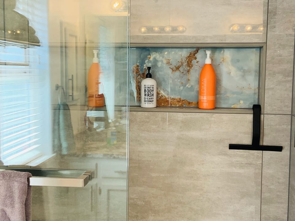 Master bathroom shower