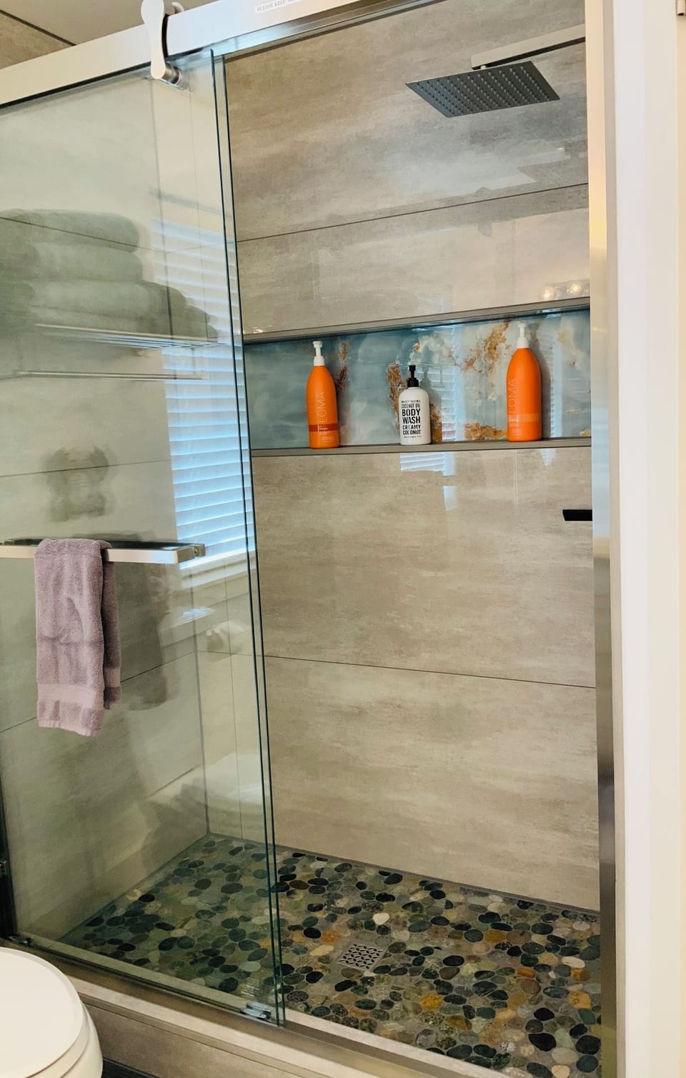 Master bathroom shower