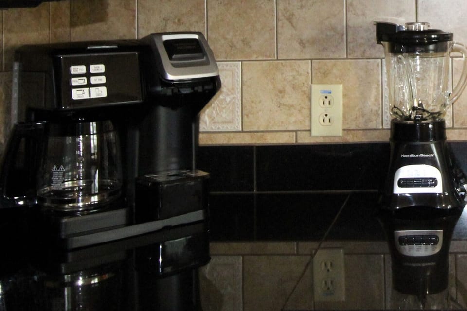 Coffee!  Full pot or K-cups - we've got it covered.