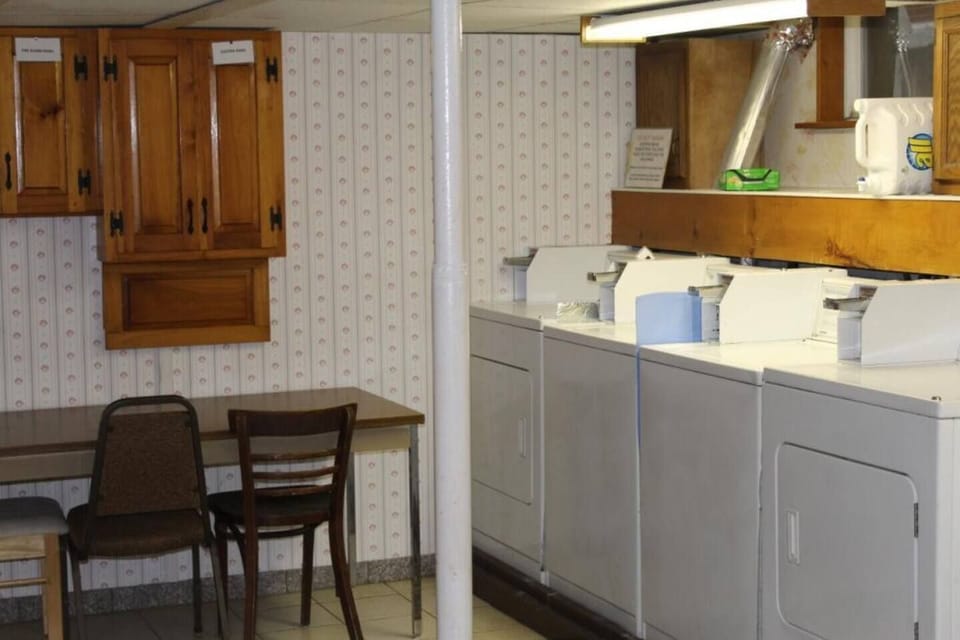 Shared laundry room on premises