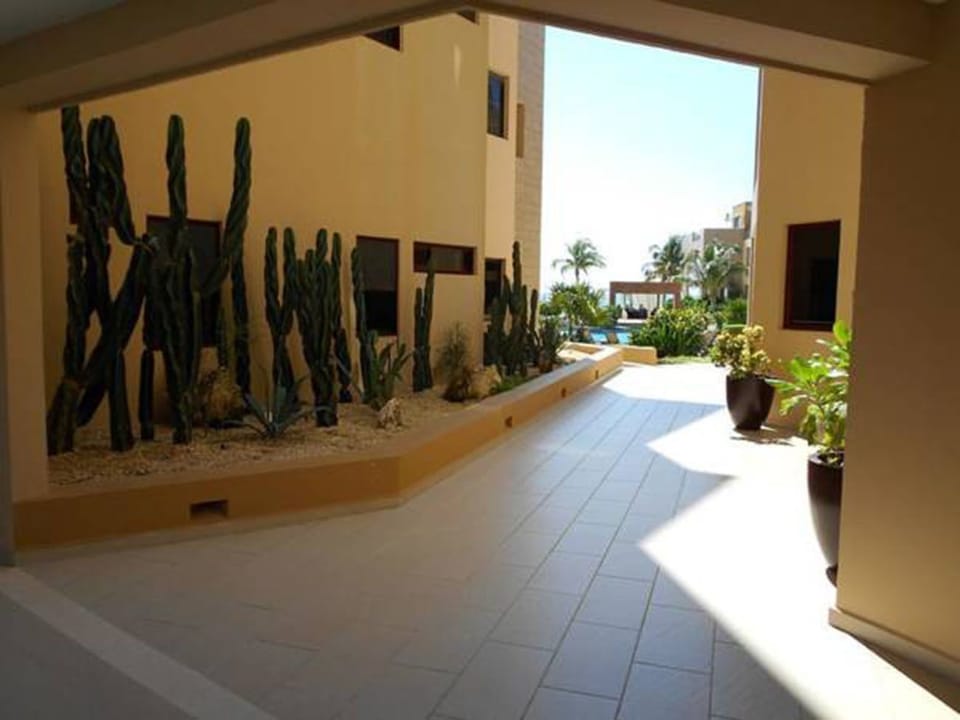 Interior entrance
