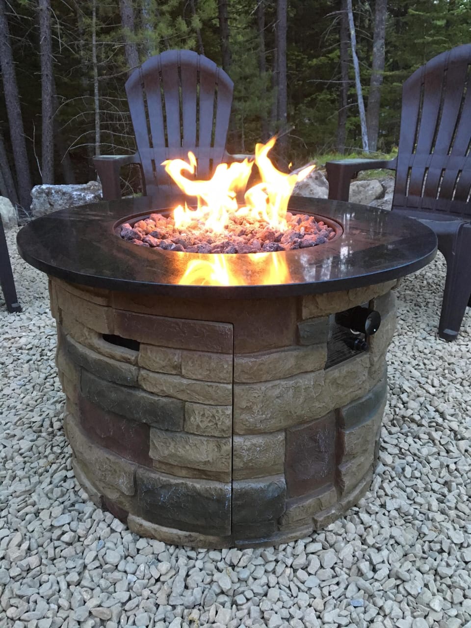 Gas fire pit 