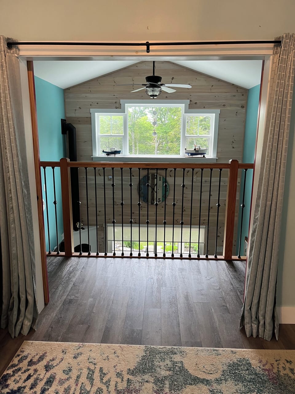 View from loft area 