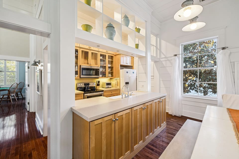 Spacious & Well Equipped Kitchen