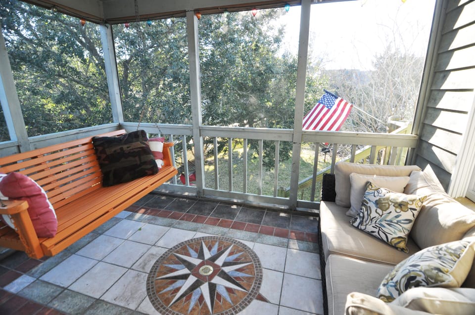 Screened Porch, First Floor
