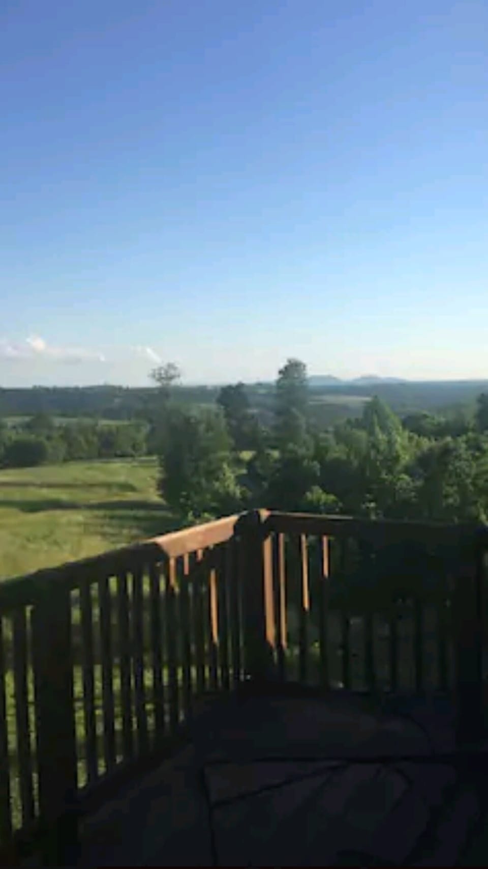 DAYTIME VIEW FROM 3RD STORY BALCONY  