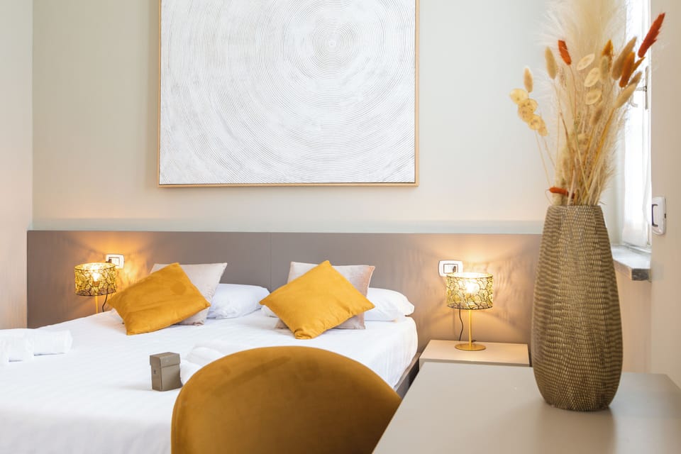 Quadruple Room, Ensuite (with terrace) | Down comforters, individually furnished, desk, laptop workspace
