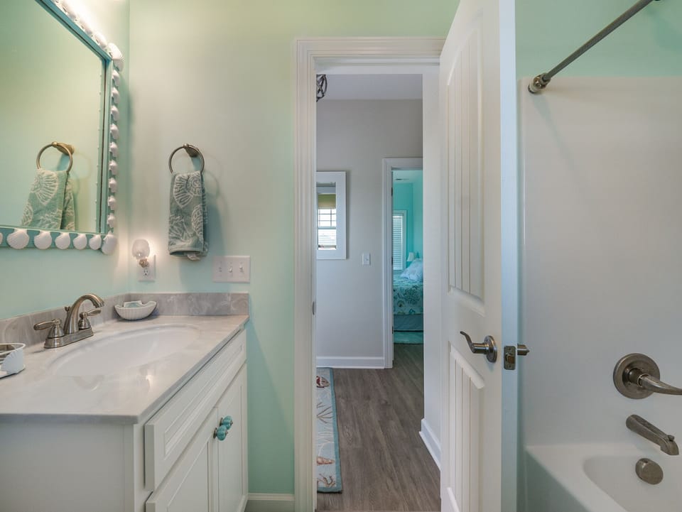 Third Bathroom - Second Floor, Tub/Shower Combo