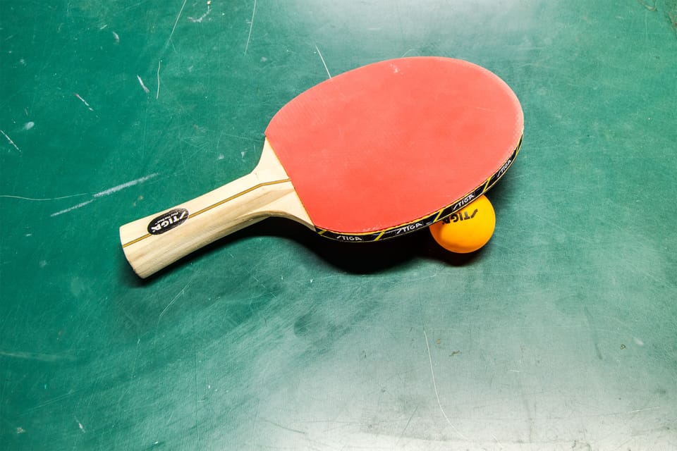 Ping Pong in Garage